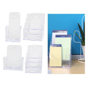 A5 A6 팜플렛꽂이 카다로그 리플렛 꽂이 케이스 거치대 1단 2단 3단 4단 쇼케이스 정리 벽걸이