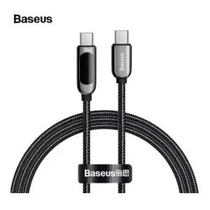 LED C to C 고속 충전 케이블 CATSK-C01 베이스어스