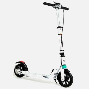 강력추천 고급 성인용 킥보드 디스크브레이크 성인용킥보드 화이트 풋브레이크 광폭바퀴