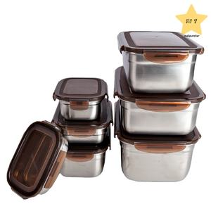 스덴통 스탠통 보존식용기 사각 스텐레스 올스텐 밀폐용기 반찬통