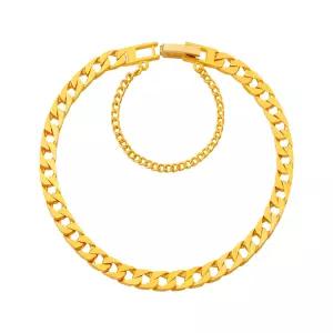 [한국금다이아몬드] 순금 팔찌 면체인 24K 10g 여자 금팔찌