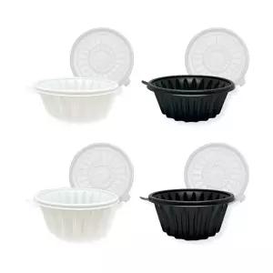 탕용기 EH 195파이 냉면 우동 칼국수  1인찌개 백색 검정 300개