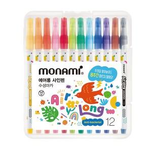 에어롱 사인펜(12색/모나미)
