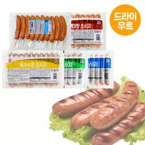 달디단마켓 사조오양 케이크 소시지 1kg 5종 세블락 청양고추 옥수수콘 숯불구이맛 꼬치 휴게소 소세지 캠핑