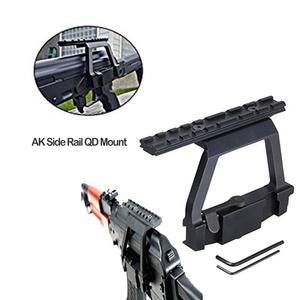 AK 사이드 레일마운트 AK47/74 Side Rail Scope QD Mount 20mm 잠금 베이스 에어소프트 악세사리 서바이벌용품