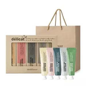 [메디플라워] 델리카 핸드크림 5종세트+쇼핑백/5+1