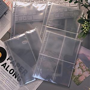 6공 포카 바인더 속지 다이어리 3종 10매 A5 포토카드 리필 스티커 씰 폴라로이드 보관