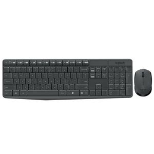 키스킨2장증정 로지텍 MK235 한글각인 무선 키보드 마우스 세트