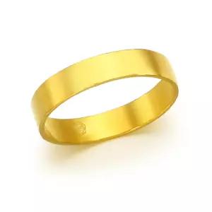 [골드리카]순금 심플 평반지 1.875g