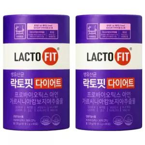 락토핏 다이어트 유산균 60p 120g x 2개