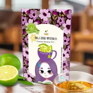 허니 라임 루이보스티 과일 허브티 블렌딩차 삼각티백