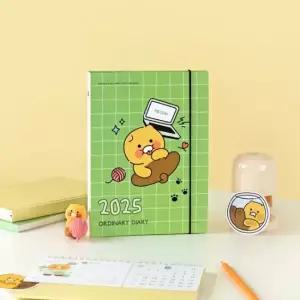 춘식이 바인더 6공 다이어리 A5 디자인문구 양장 2025다이어리 바인더다이어리