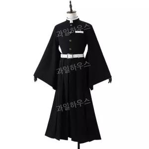 토키토 무이치로 귀멸의 의상 칼날 코스프레 세트 자수