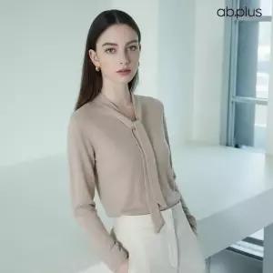 [ab.plus] 타이 브이넥 니트 (LSZ4MW43A)