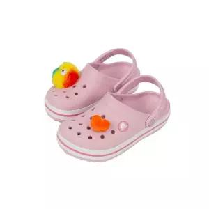 크록스 크록밴드 클로그 키즈 발레리나핑크 207006-6GD