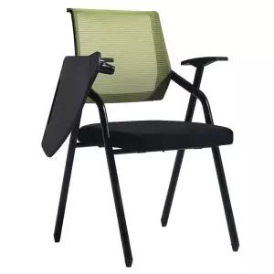 사무용일체형 의자책상 회의 의자 접이식 자습실 학원 등받이 강의실 컴퓨터 대학교 이동식