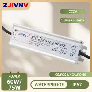 60W 75W AC-DC 방수 스위칭 전원 공급 장치 100-240VAC  DC 12V 24V 36V 48V SMPS IP67 전기 장비용 XLG-60