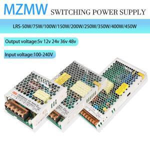 50W 75W 100W 200W 400W 스위칭 전원 공급 장치 5V 12V 24V 36V 48V AC-DC PSU LRS-350-24 산업용 SMPS