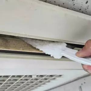 청소용 틈새솔 에어컨 청소 브러시 가전기기 가구밑 청소솔 (WFKH24Z)