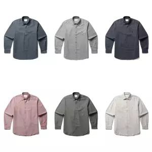 [롯데백화점]올젠 플란넬 솔리드 셔츠 6종 ZOF4WC1301