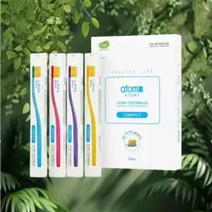 [애터미] 초미세모 콤팩트 칫솔 (1팩 / 8개입)