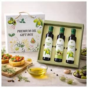 올리브 아보카도 오일 선물세트(프라임 4호) 건강식품 요리재료  다이어트식품 미용오일 영양보충