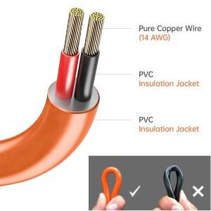 N84R 12V24V 자동차 충전 케이블 DC79098020 14 AWG 담배 라이터 2.5M, Jackery Explorer 1000 V2500300240