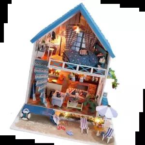 만들기패키지 인형의집 미니어쳐 DIY 로맨틱해변별장 만들기재료