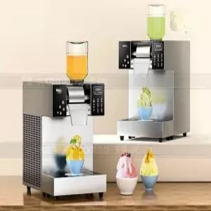눈꽃 빙수 기계 제빙기 우유 슬러시 메이커