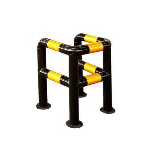 바이디움 소화전가드 L형 볼라드 주차장 울타리 500x500x600x1.5 보호 안전바 보호틀