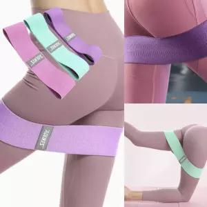 밴드 루프 탄력 스트레칭 필라테스 요가 골반 교정 힙업 스쿼트 홈트 강도별 컬러 구분