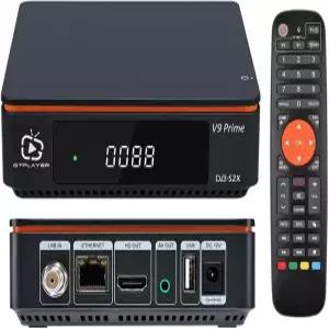 원격 학습이 가능한 V9 Prime 디지털 위성 수신기 H.265 FTA 무료 제공 DVB-S /S2 /S2X 10비트 HEVC 내장