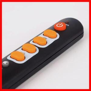 6개의 큰 버튼이 있는 범용 학습 원격 제어 TV STB DVD DVB VCR용 스마트 컨트롤러 완벽한 선택