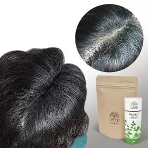 더모솔루션 한방 천연염색 흑채 본품+리필 정수리탈모 천연흑채 남성흑채 여성흑채 여자흑채