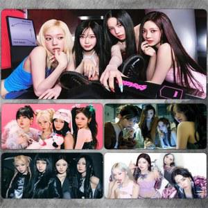 케이팝 마우스 패드 대형 미끄럼 게임용 방지 A-AESPA 데스크 매트 키보드