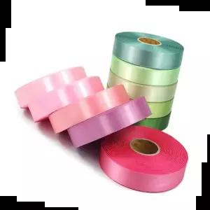 리본공예재료 폴리 주자 리본 끈 폭 40mm