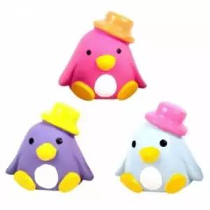 라텍스 삑삑이 (신사 펭귄/핑크) 강아지장난감 고양이장난감 강아지인형