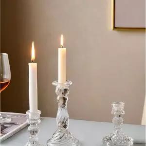 촛대 크리스탈 캔들 홀더 유리촛대 광양 양초홀더 양초촛대 글라스촛대 빈티지촛대 홀더 투명유리촛대 엔틱