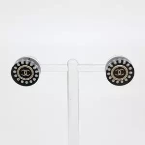 [구구스]중고명품 샤넬 라운드 로고 귀걸이 (NO 10325701)