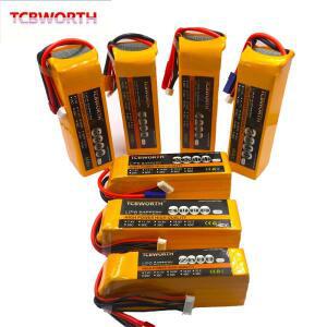 RC 장난감 LiPo 배터리 2S 3S 4S 5S 6S 4200 6000mAh 30C 7.4V 11.1V 14.8V 18.5V 22.2V 신형 비행기 드론