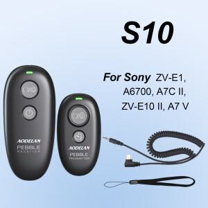 소니호환 ZV-E1 A6700 A7C II V용 연속 촬영 2.4Ghz 무선 리모컨 셔터 릴리즈