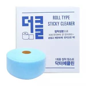 닥터에클린 더클 대용량 점착식 청소포 애견 털관리 다용도 청소용 스티키 흡착 접착식 300매