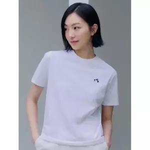 탑텐 여성) 자수 반팔티_MSE3TS2003 2007434