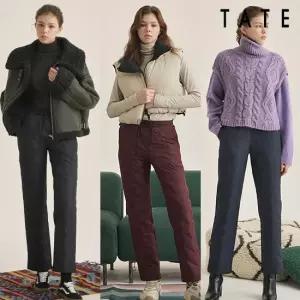 TATE 퀼팅패딩팬츠3종(여성)
