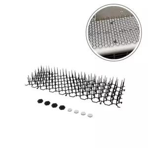 [골드스마일]에어컨실외기 블랙 비둘기차단망 410X140 아파트 비둘