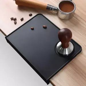 템핑 매트 커피 템퍼 탬핑 받침대 사각 카페 용품 홀