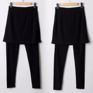 [에이치플러스몰]중년 여성용 임산부용 스판 치마레깅스 기본 스타일 DWW5260