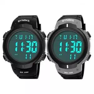 [에이치플러스몰]bns 큰화면 부모님 어르신 남자 군대 디지털 전자 시계