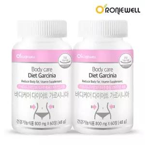 [롯데백화점]로니웰 [로니웰] 바디케어 다이어트 가르시니아 60정 x 2개 (총 2개월분)