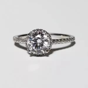 [샤밍주얼리]2캐럿 랩 다이아 반지 IGI 명품 여자 친구 선물 프러포즈 기념일 릴리안